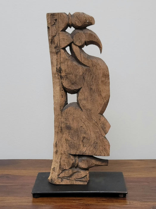 Medium Primitive Sculpture - Cleared Décor