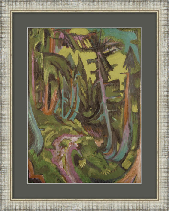 Colorful Mountain Path 17.75W X 21.75H