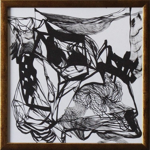 ABST655 - Black Ribbon 1 10.5W x 10.5H