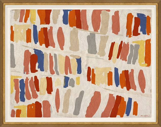 Library, Warm Tones 38W x 30H