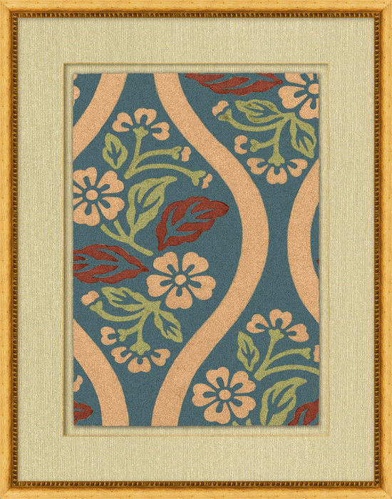 Antique Floral Pattern 4 22W x 28H