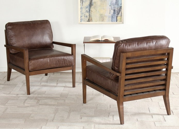 AC11ATL - Laurent Wood Frame Accent Chair