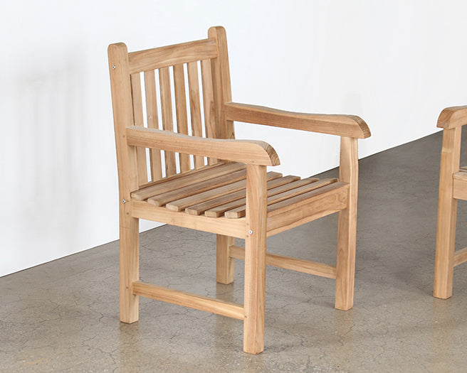 AC63ATL Natural Teak Garden Chair