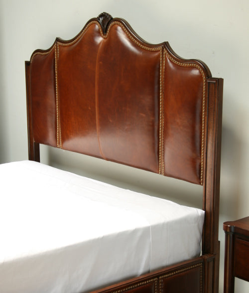 American Kaleidoscope Queen Leather Bed