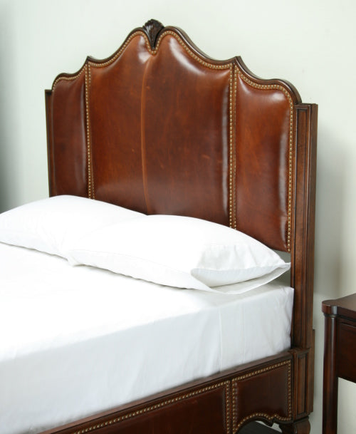 American Kaleidoscope Queen Leather Bed