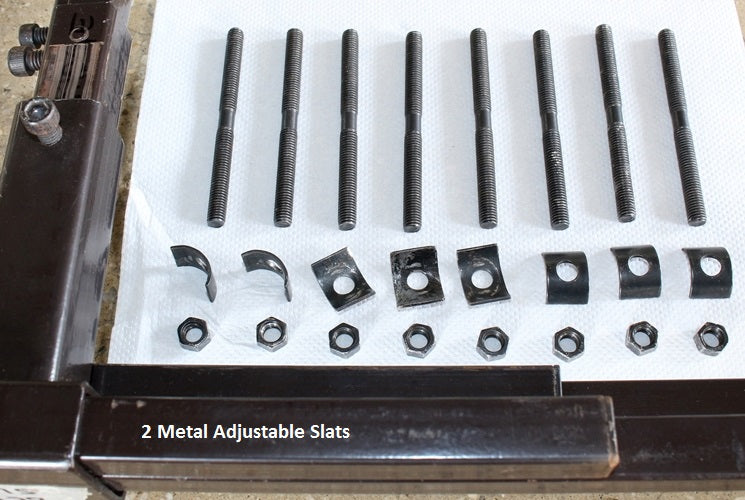 American Kaleidoscope Queen Leather Bed