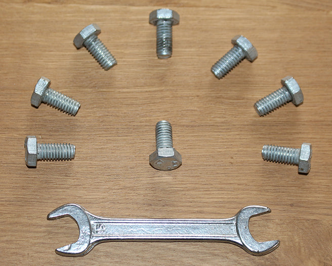 Danish Modern Natural Oak Queen Bed With Brass Legs