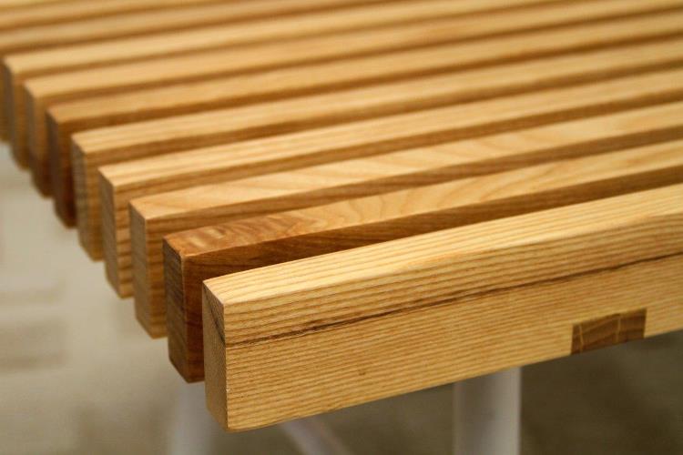 Transit Bench in Natural Ash