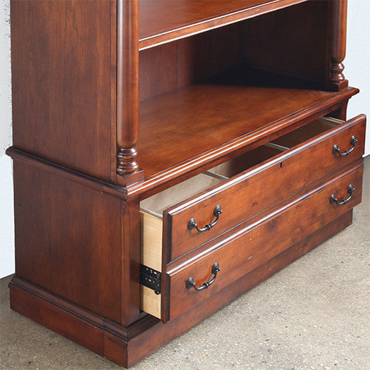 Weathered Cherry Bookcase