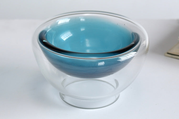 Cobalt Glass Bowl