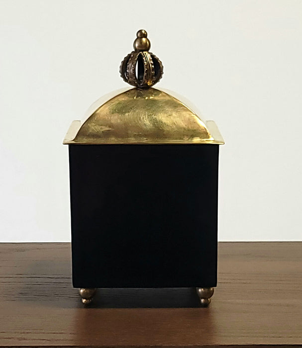 Small Antique Brass Box