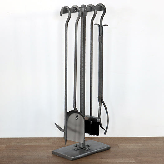 Antique Zinc Fire Tools - Cleared