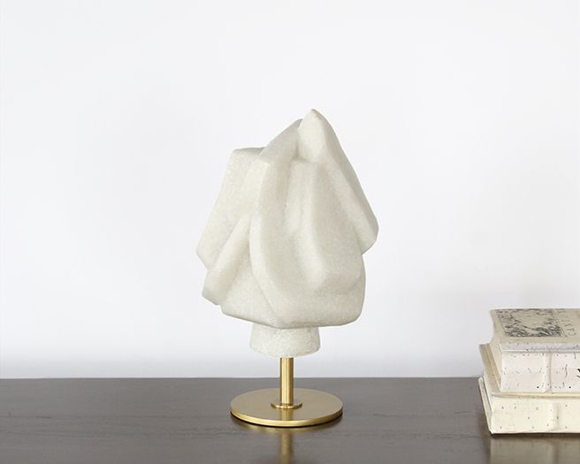 Ivory Abstract Finial - Cleared Décor