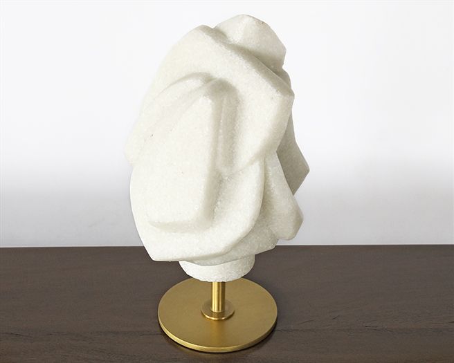 Ivory Abstract Finial - Cleared Décor