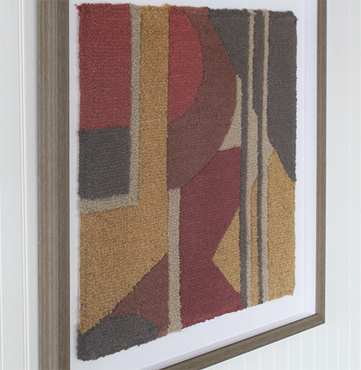 Abstract Textile 1 30W X 30H - Cleared Décor