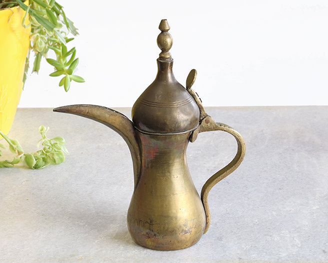 Pair Of Brass Turkish Coffee Pots