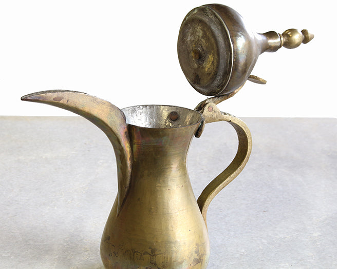 Pair Of Brass Turkish Coffee Pots