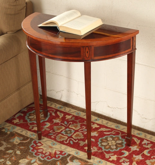 CS01ATL - Copley Place Demilune Console Table