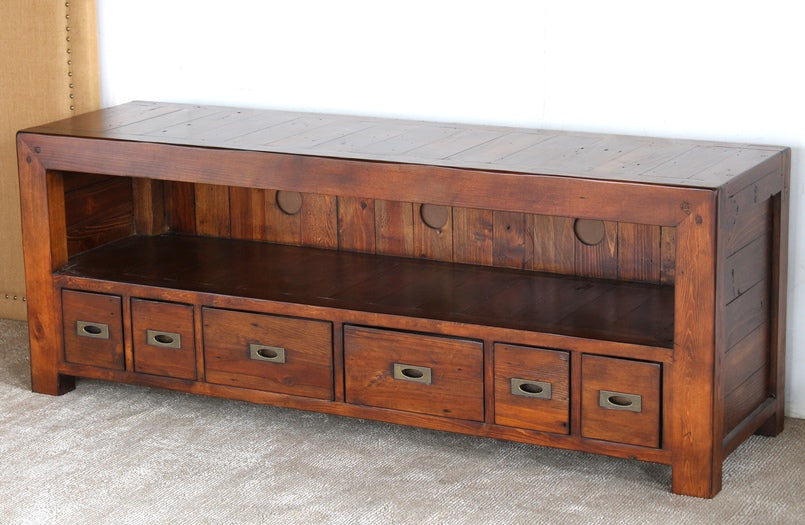 Post & Rail Media Console