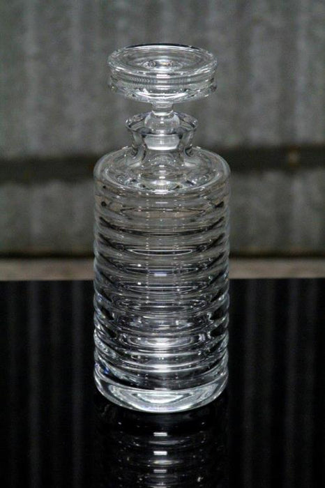 Tall Ribbed Decanter