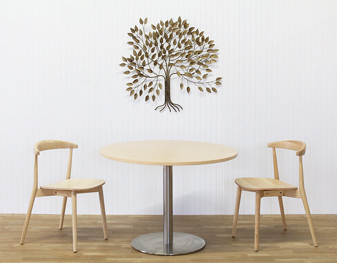 Tree Of Life Brass Wall Sculpture 39W X 34H - Cleared Decor