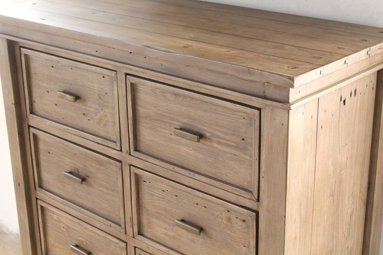 Settler 7 Drawer Chest of Drawers in Sundried Ash