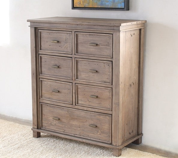 Settler 7 Drawer Chest of Drawers in Sundried Ash