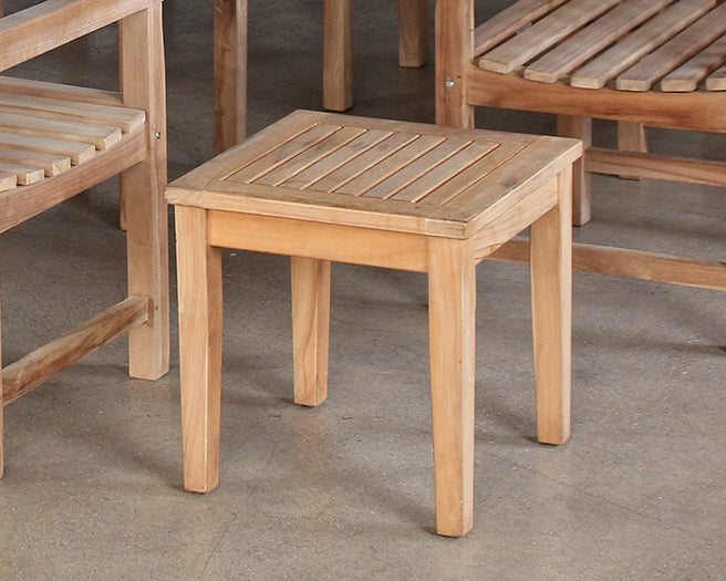 ET111ATL Classic Square Teak End Table