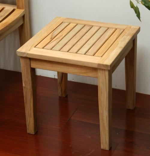 Classic Square Teak End Table