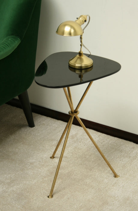 ET19ATL - Mitchell Gold Gibson Onyx Pull-Up Table