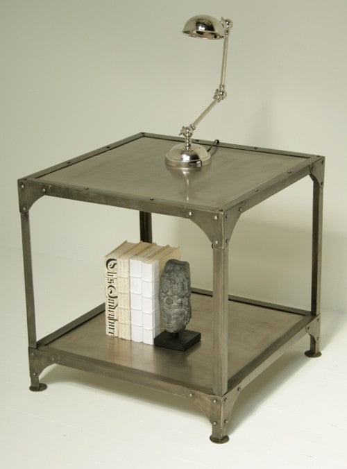 ET22ATL - End Table in Antique Nickel Finish