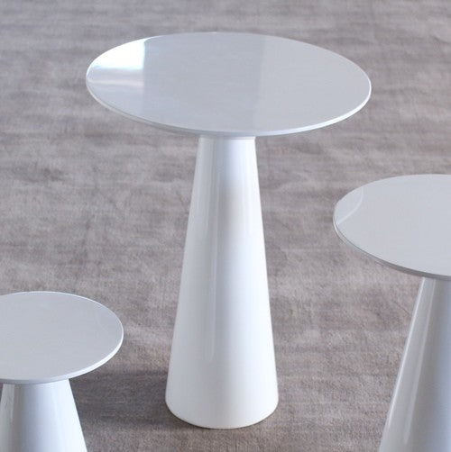ET320LA - High Gloss White Tall Tower End Table