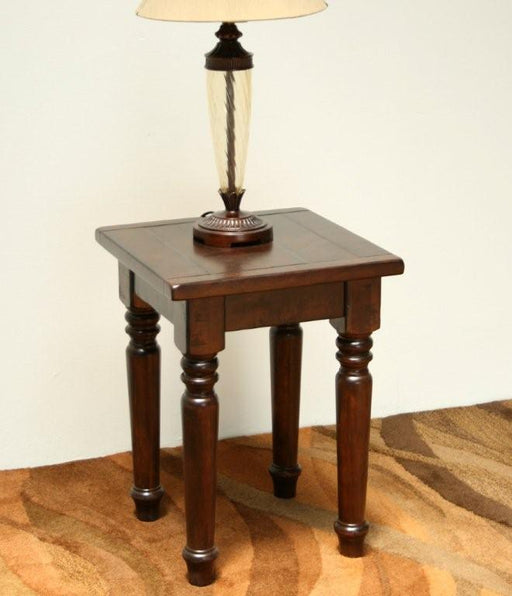 Hyde Turned-Leg Side Table