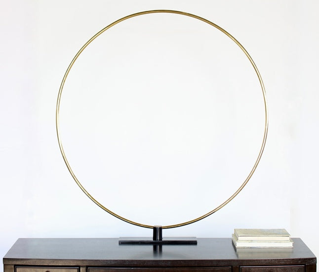 Gregory Large Ring Sculpture - Cleared Décor