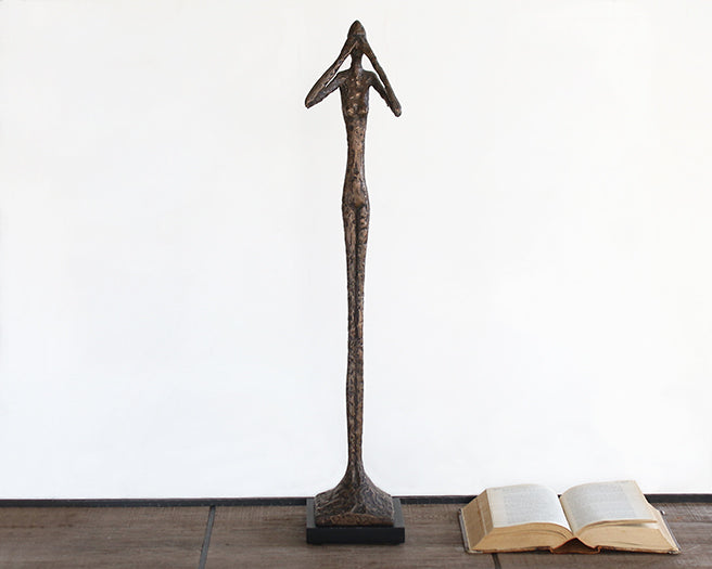 See No Evil Sculpture - Cleared Décor