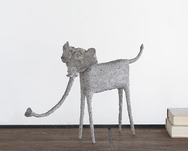 Trunk Down Elephant Statue - Cleared Décor