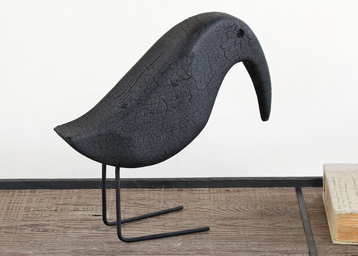 Black Bird Figurine - Cleared Décor