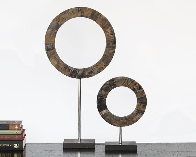 Large Ring Sculpture - Cleared Décor