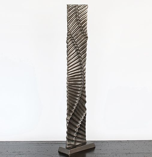 Abstract Metal Floor Sculpture - Cleared Décor