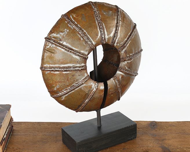 Rustic Bronze Wheel - Cleared Décor