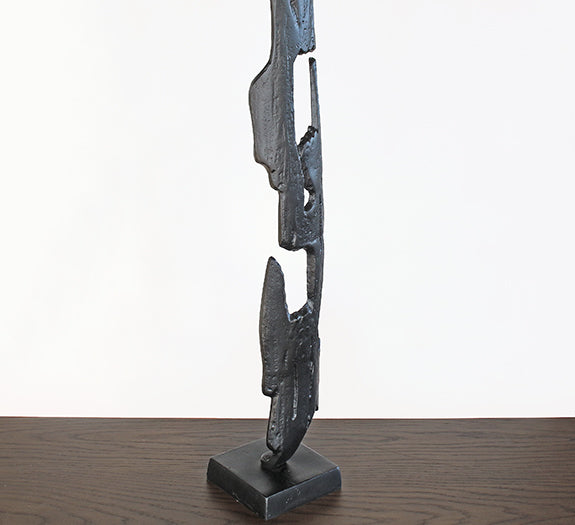 Abstract Metal Sheath Figure - Cleared Decor