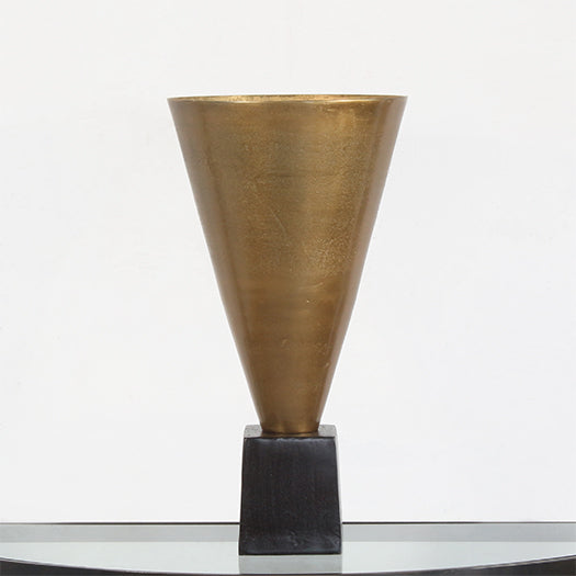 Large Conical Sculpture - Cleared Decor