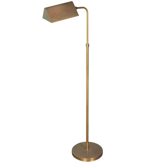 Antique Brass Rectangular Pharmacy Lamp