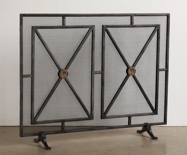 Paneled Firescreen