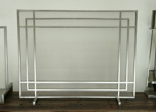 Pewter Fireplace Screen