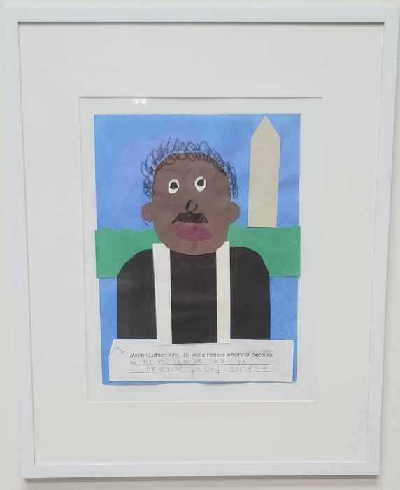 MLK Jr. & Monument 16W x 20H - Clèared