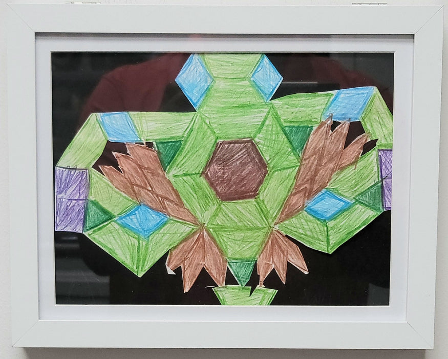 The Jeweled Falcon 8.5W x 11H - Clèared