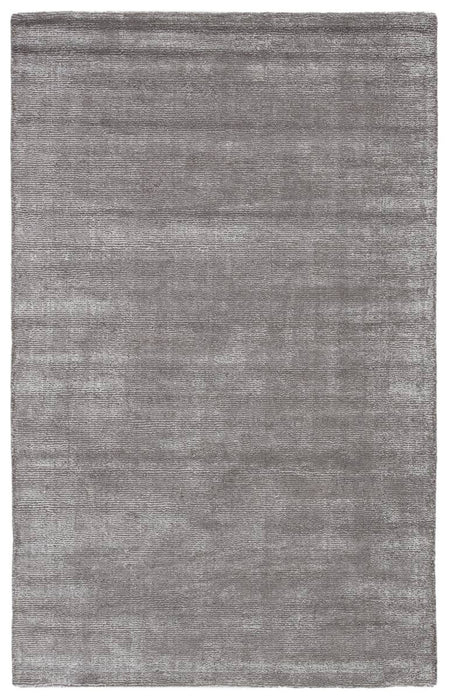 8' x 10' Handwoven Shimmer Rug in Gray w/ Silver Accents