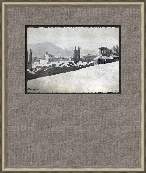 LAND628ATL Tuscan Contemplation 4 22W x 26H