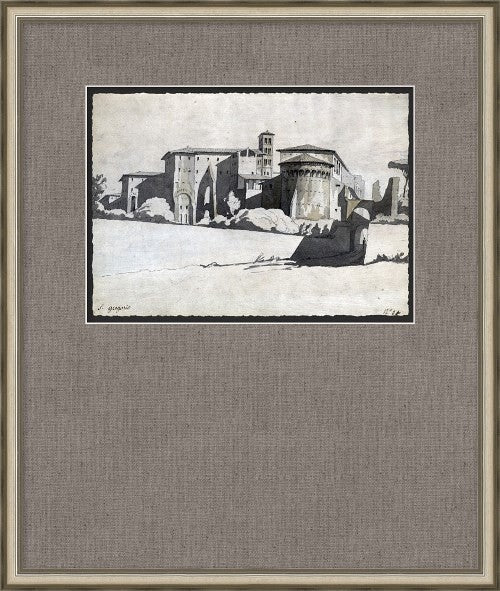 LAND629ATL Tuscan Contemplation 5 22W x 26H